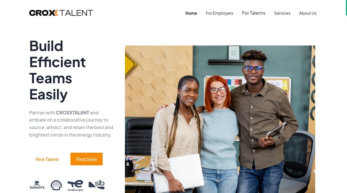 Croxxtalent screenshot