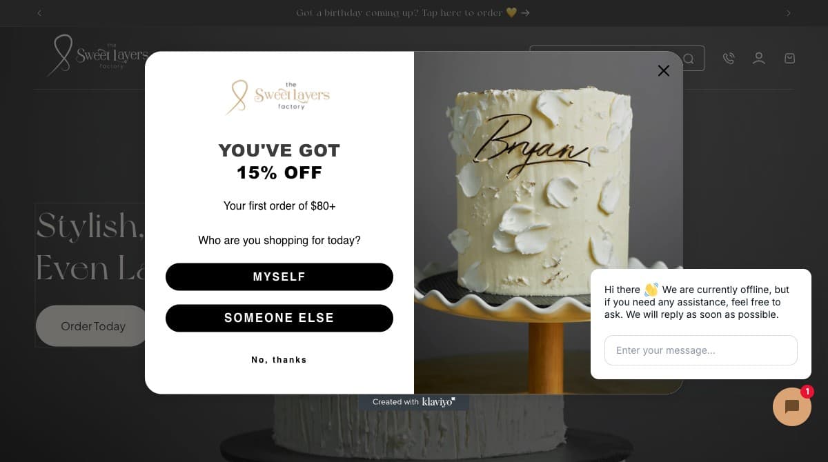 The Sweet Layers Factory screenshot